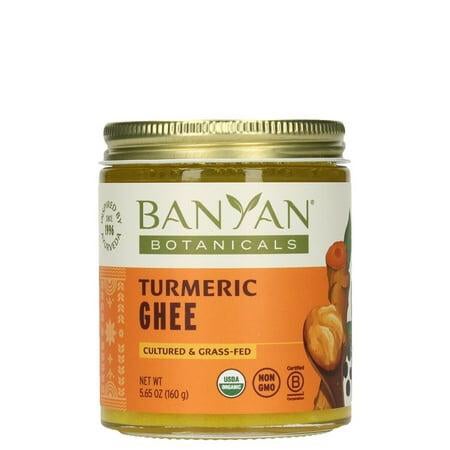 Banyan Botanicals Turmeric Ghee Cultured Grass-Fed Organic Ghee ...